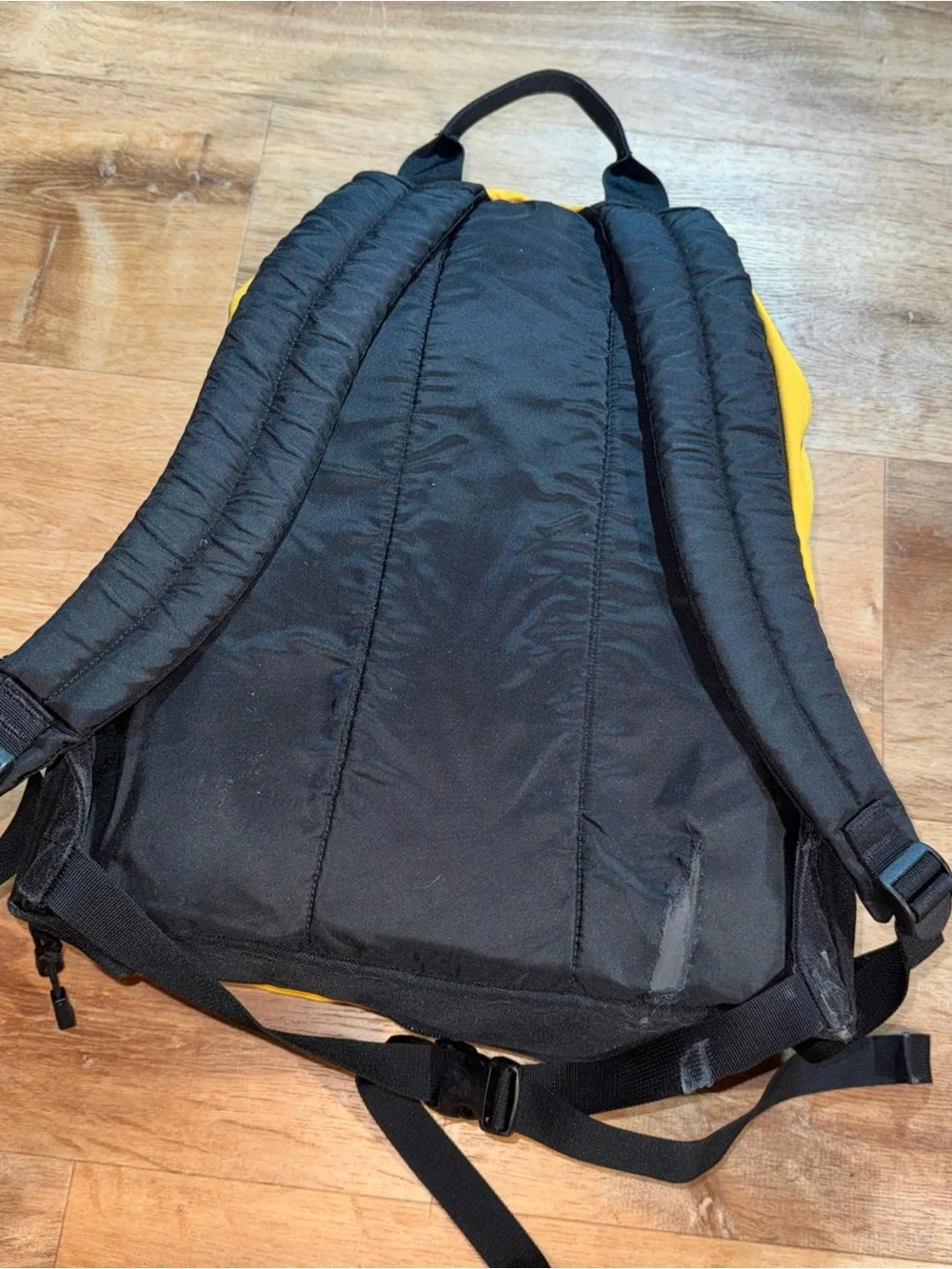Vintage The North Face Yellow Mohican 15” Expandable Backpack Day Pac Hiking 90s